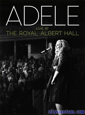 阿黛尔：伦敦爱尔伯特音乐厅演唱会封面图