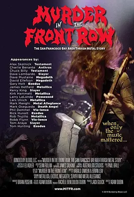 Murder In The Front Row: The San Francisco Bay Area Thrash Metal Story封面图